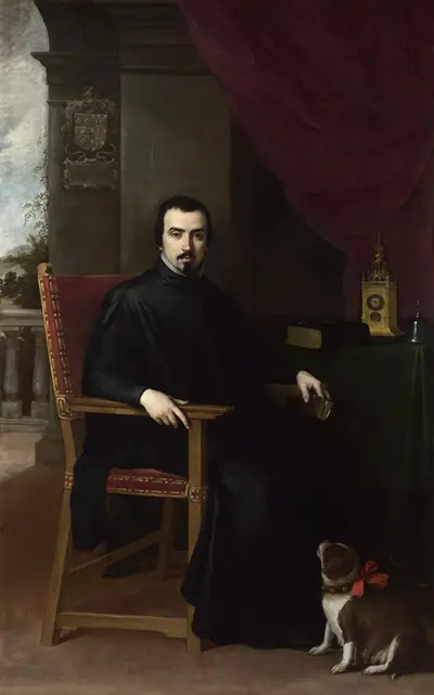 Portrait of Don Justino de Neve Bartolome Esteban Murillo